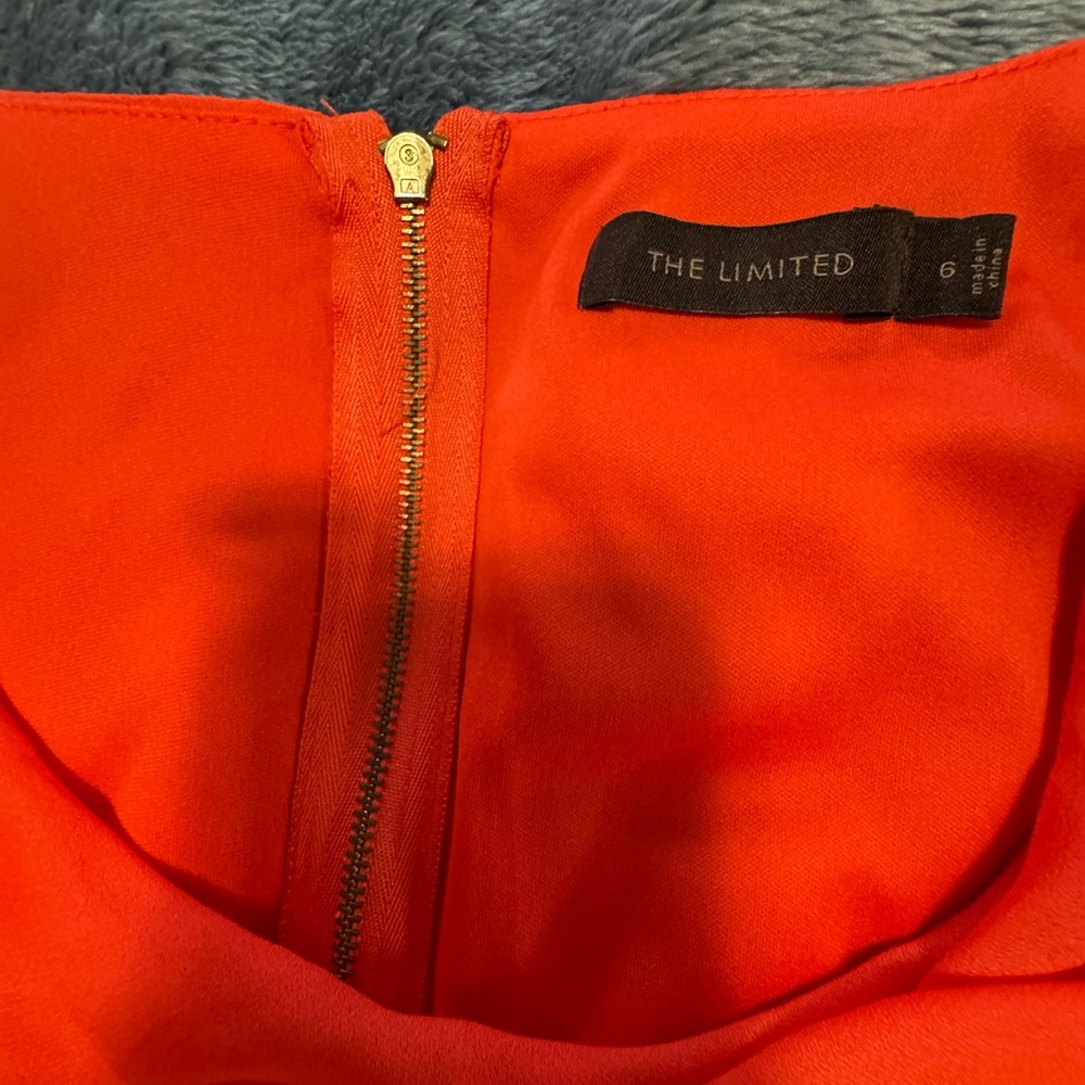 The Limited Orange Sleeveless Dress - Picture 7 of 12